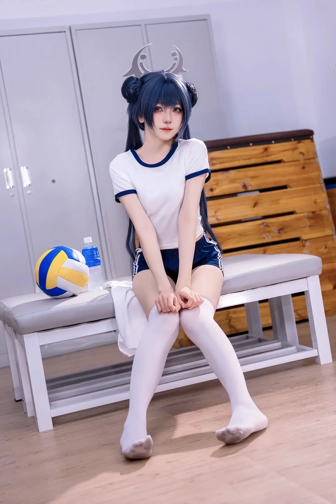 【妃咲cos】蔚蓝档案的体育馆日常与排球练习 - Kirito君 - 第4张