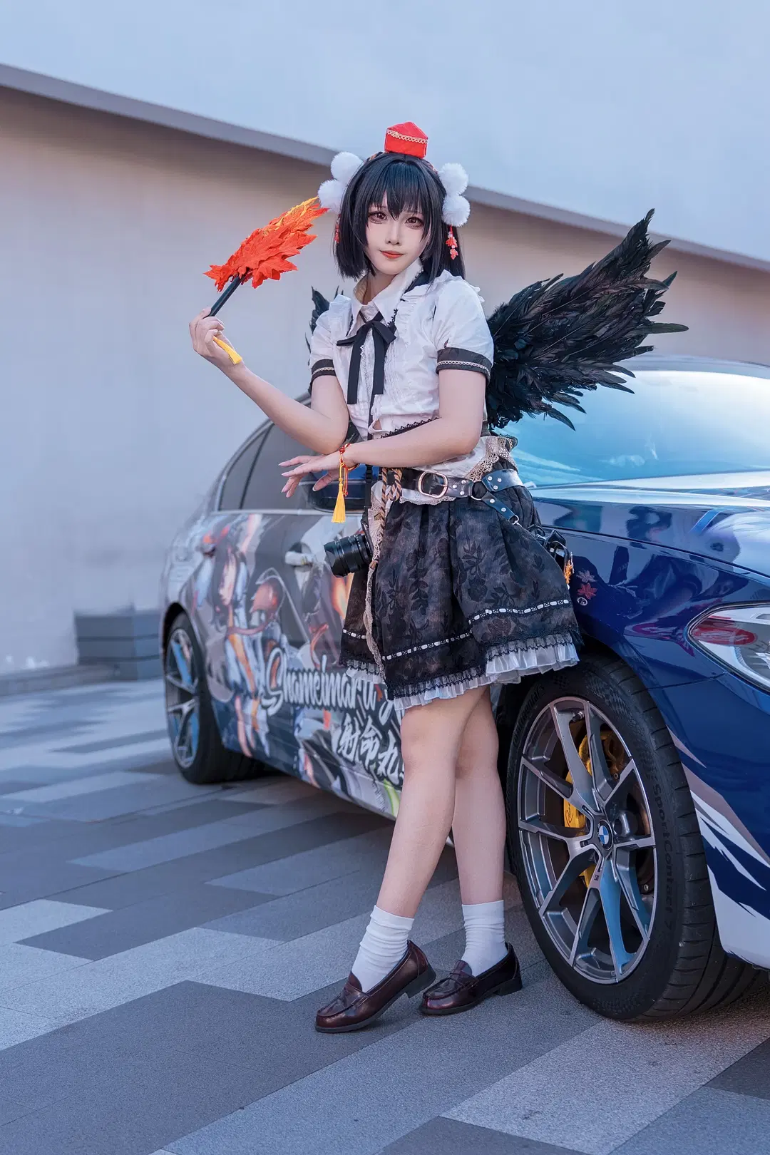 【射命丸文cos】東方project風神少女，廣州THO場外拍攝記錄 - Kirito君 - 第5張