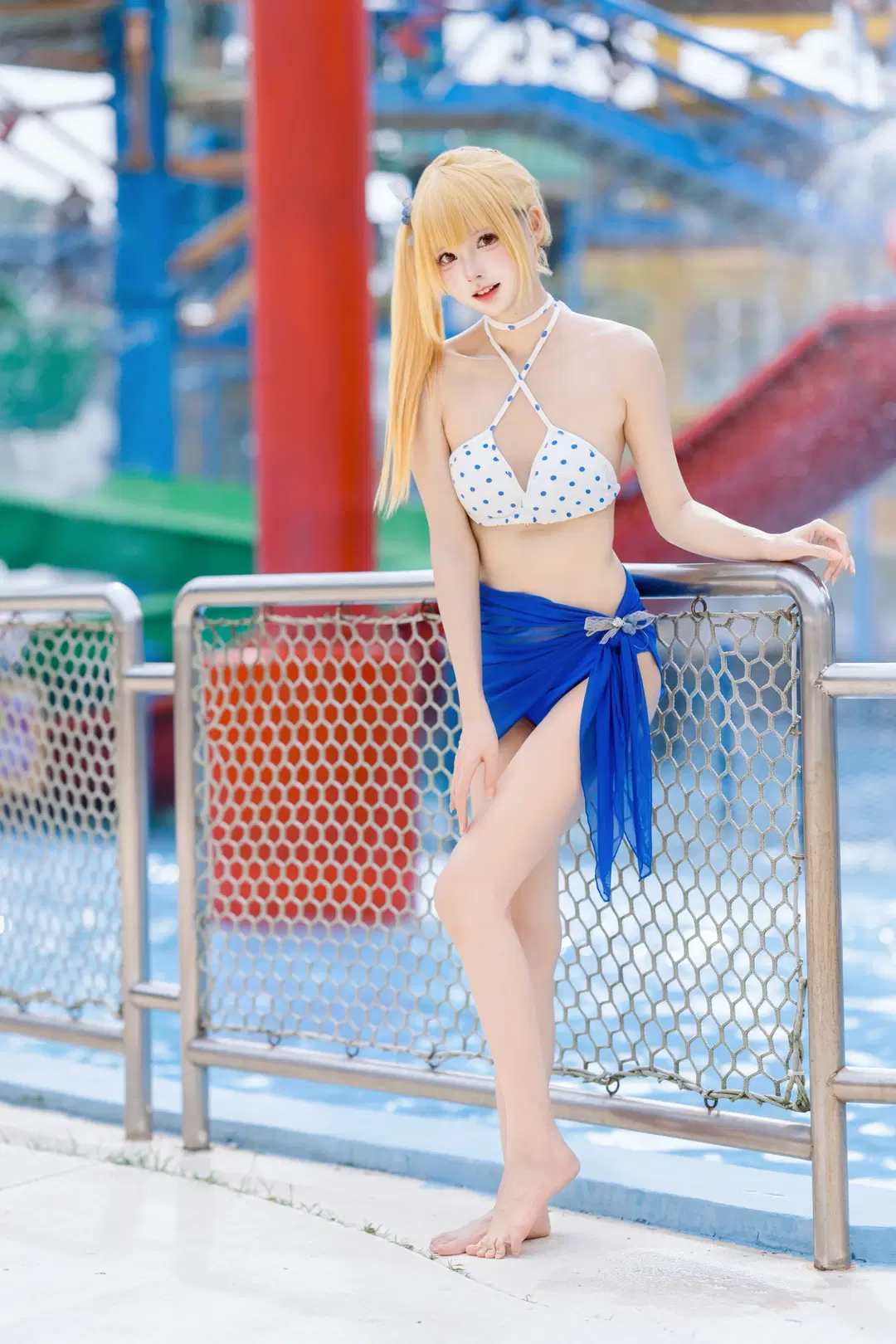 Chimelong Water Park, Swimsuit cosplay, Dungeon Fighter Online, Breaker cosplay, DNF Mobile