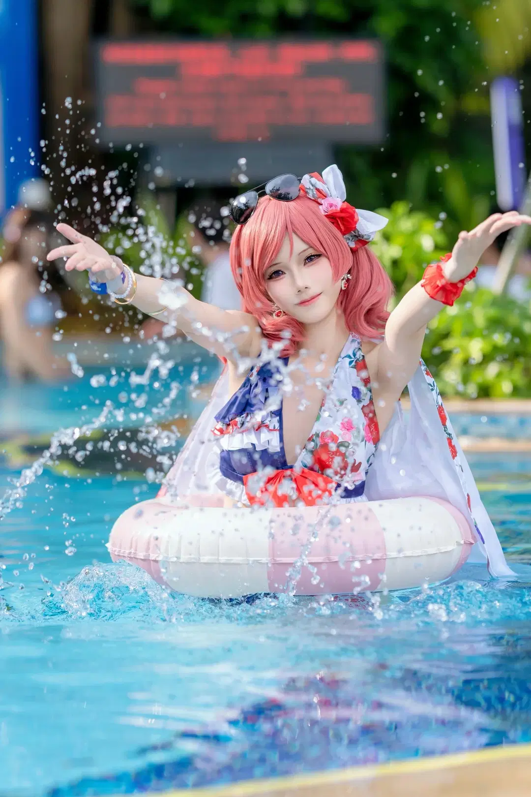 【西木野真姬cos】LoveLive!的夏日限定，泳裝玩水大整活 - Kirito君 - 第4張