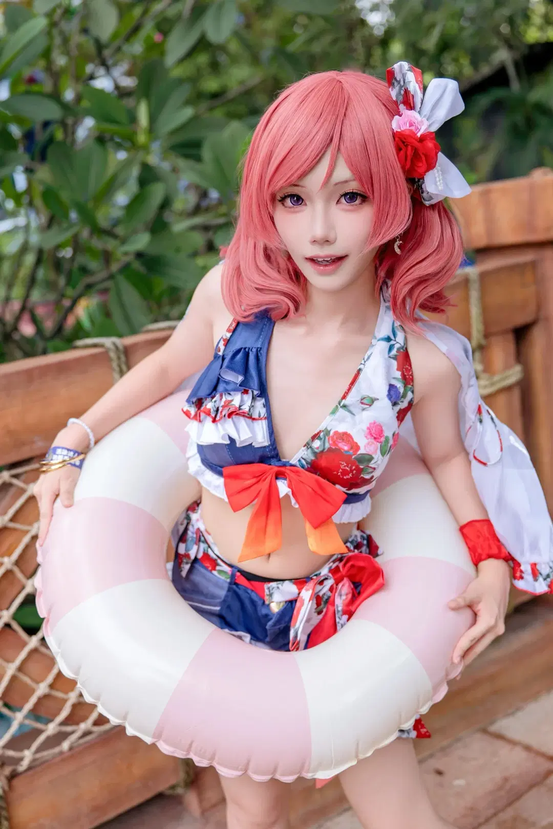 【西木野真姬cos】LoveLive!的夏日限定，泳裝玩水大整活 - Kirito君 - 第5張