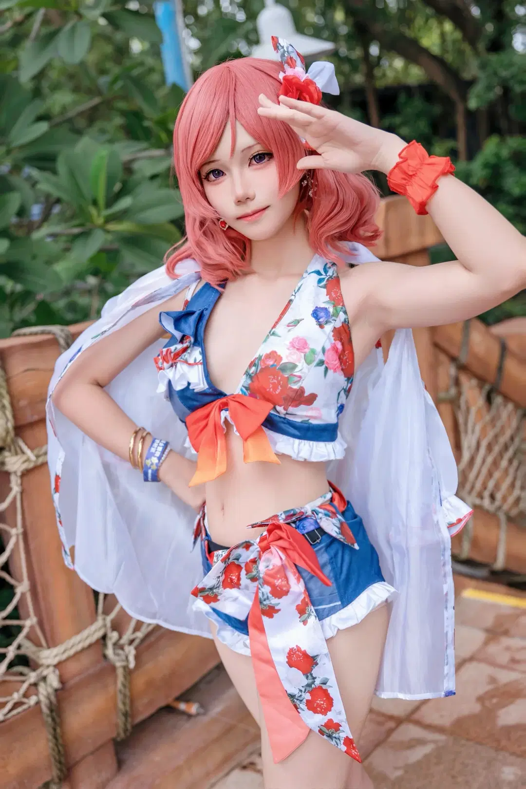 【西木野真姬cos】LoveLive!的夏日限定，泳裝玩水大整活 - Kirito君 - 第8張
