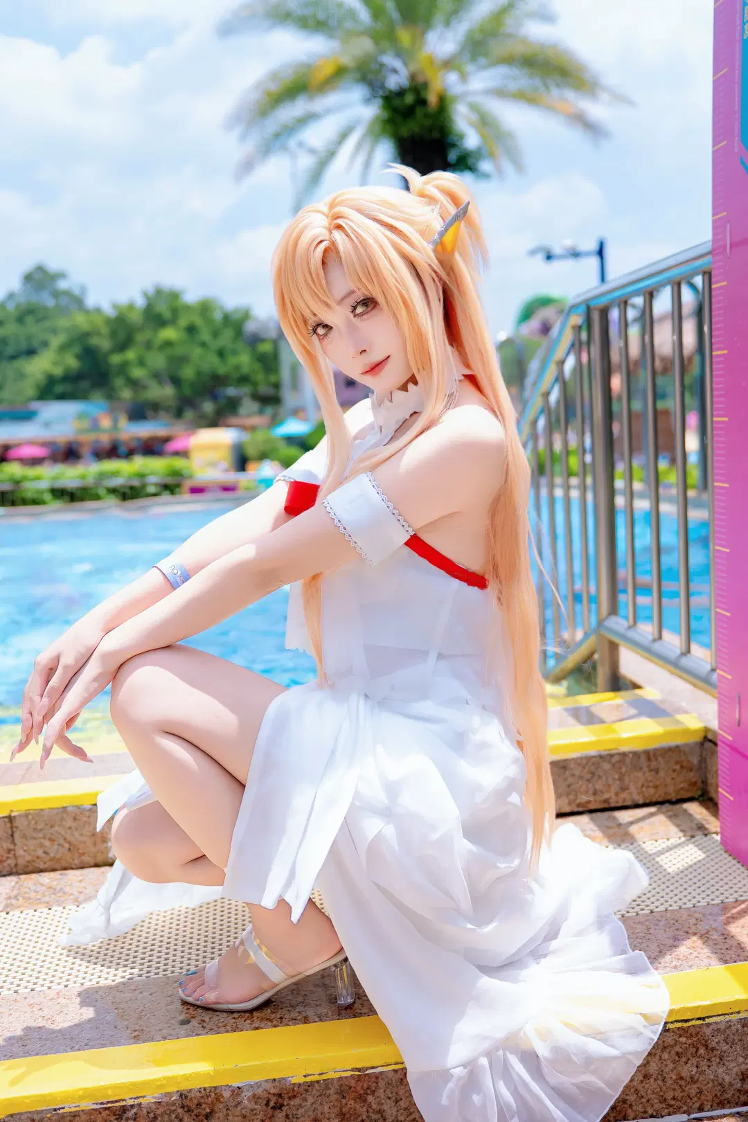 长隆水上乐园, 亚丝娜cos, 刀剑神域, 夏日cos, DNF