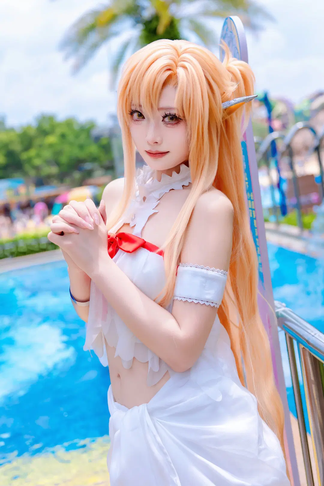 【亚丝娜cos】长隆水上乐园的夏日精灵 - Kirito君 - 第2张