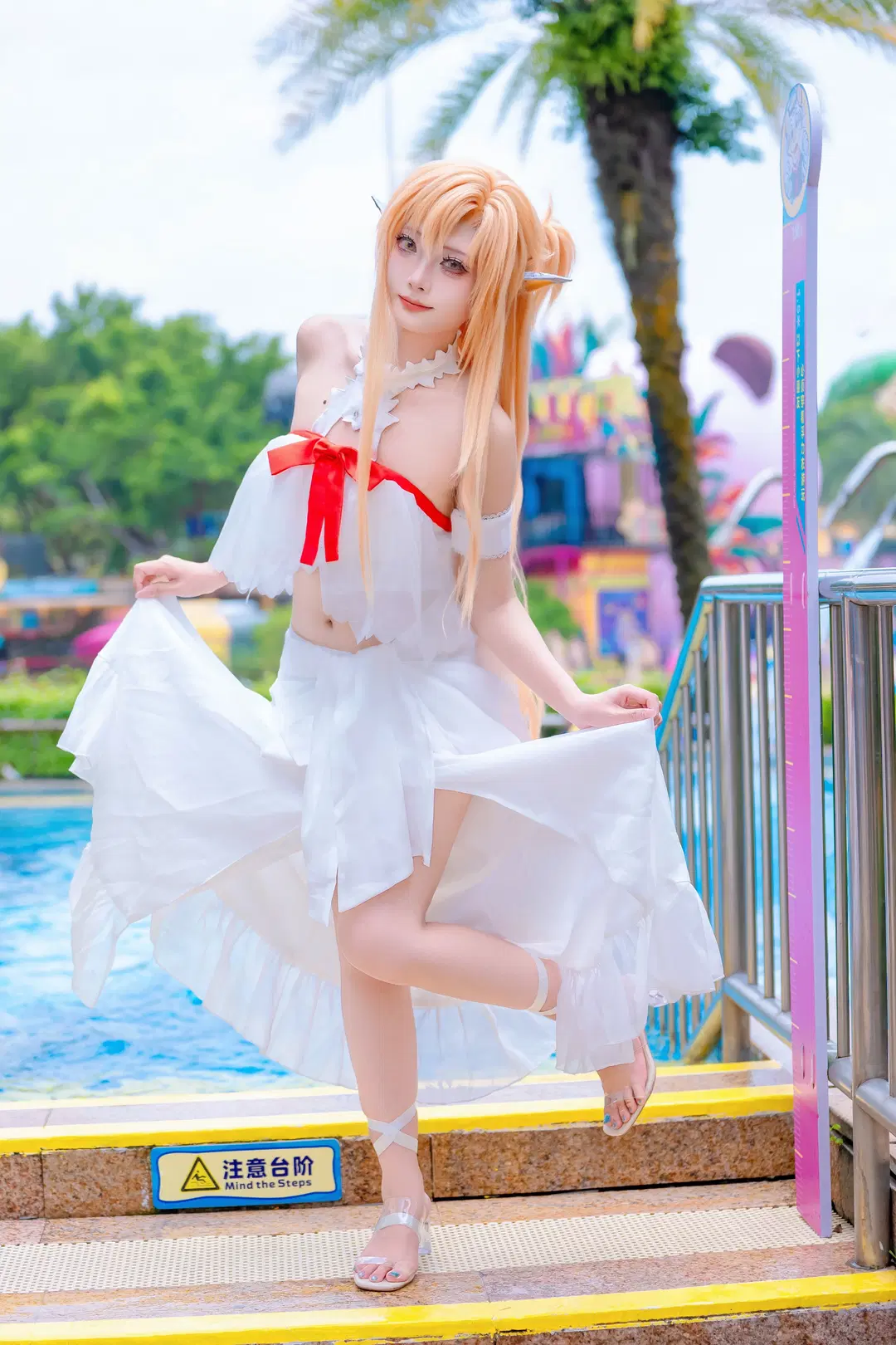【亚丝娜cos】长隆水上乐园的夏日精灵 - Kirito君 - 第3张