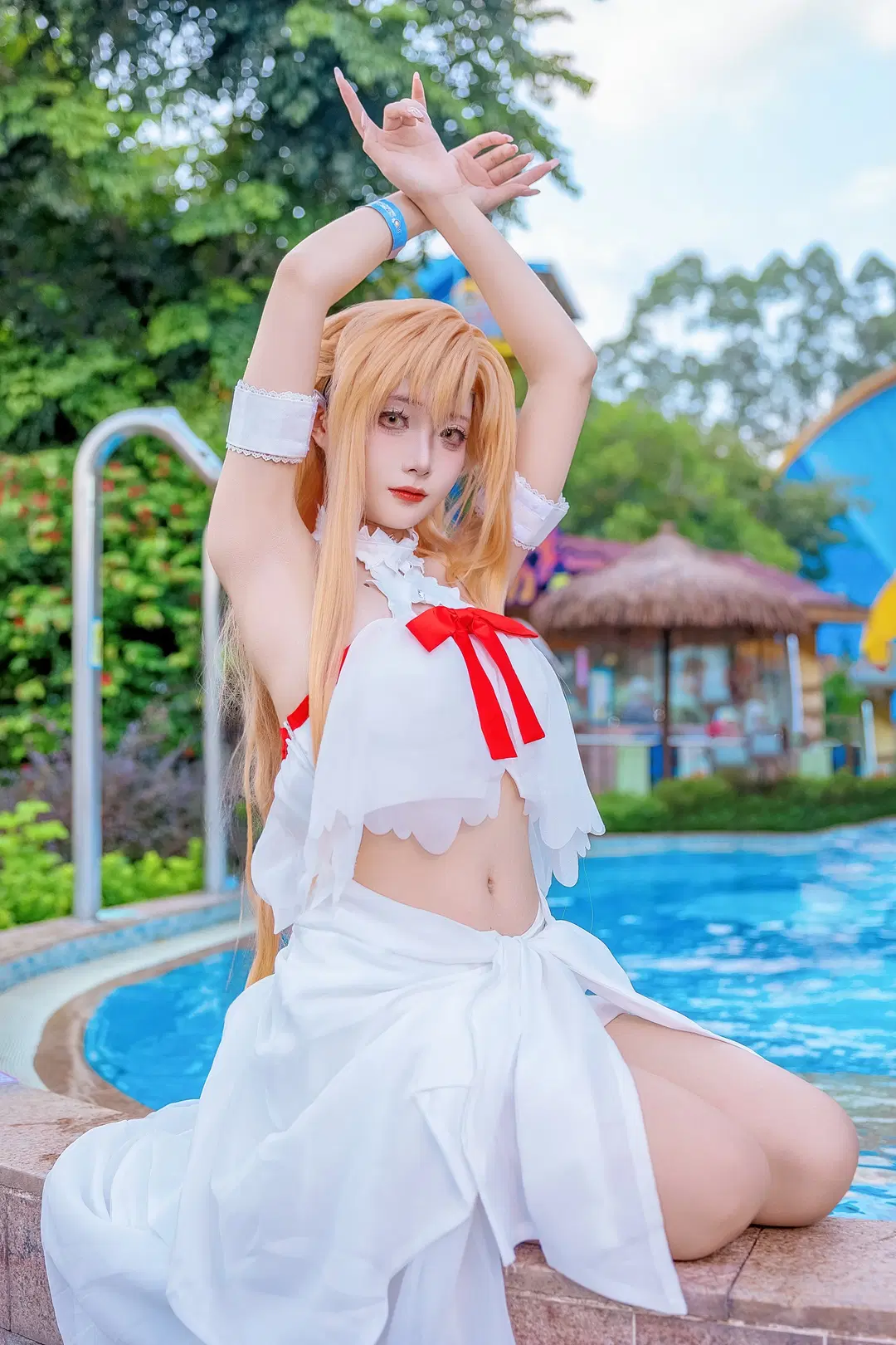 【亚丝娜cos】长隆水上乐园的夏日精灵 - Kirito君 - 第4张