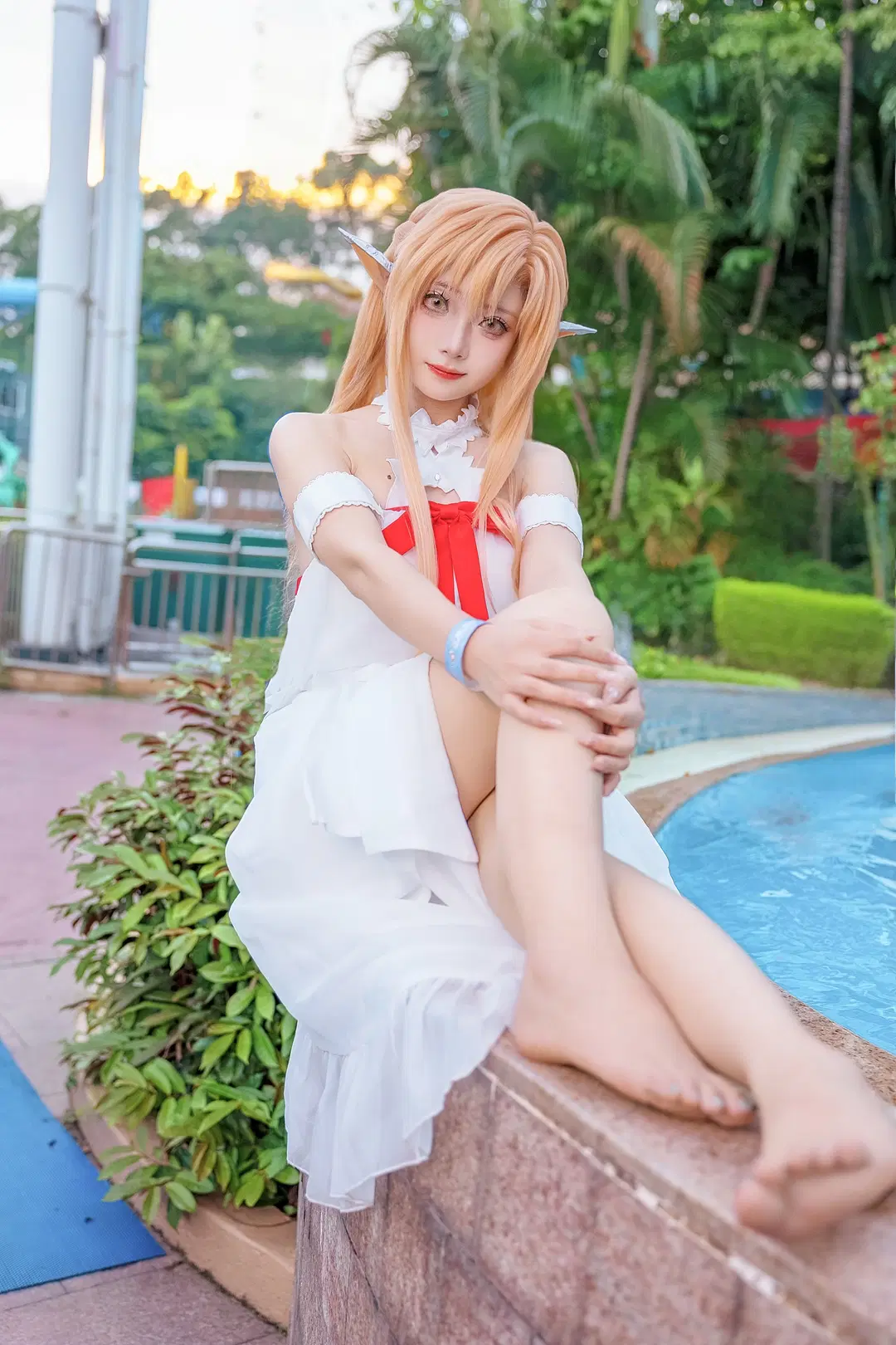 【亚丝娜cos】长隆水上乐园的夏日精灵 - Kirito君 - 第5张