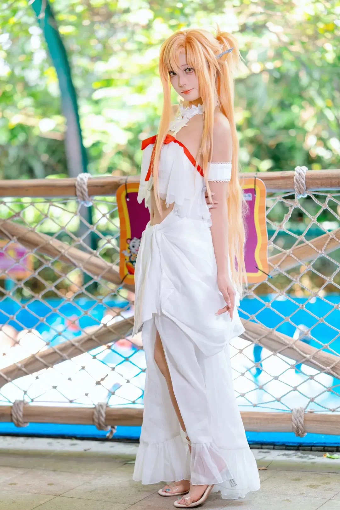 【亚丝娜cos】长隆水上乐园的夏日精灵 - Kirito君 - 第7张