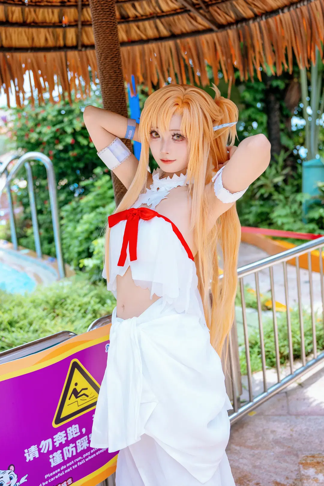 【亚丝娜cos】长隆水上乐园的夏日精灵 - Kirito君 - 第8张