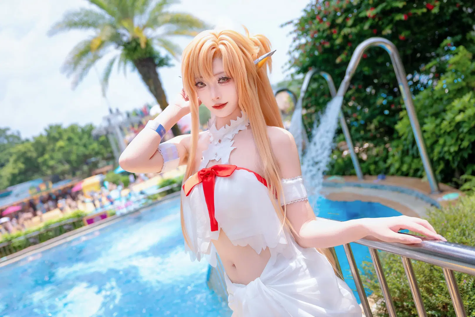 【亚丝娜cos】长隆水上乐园的夏日精灵 - Kirito君 - 第9张