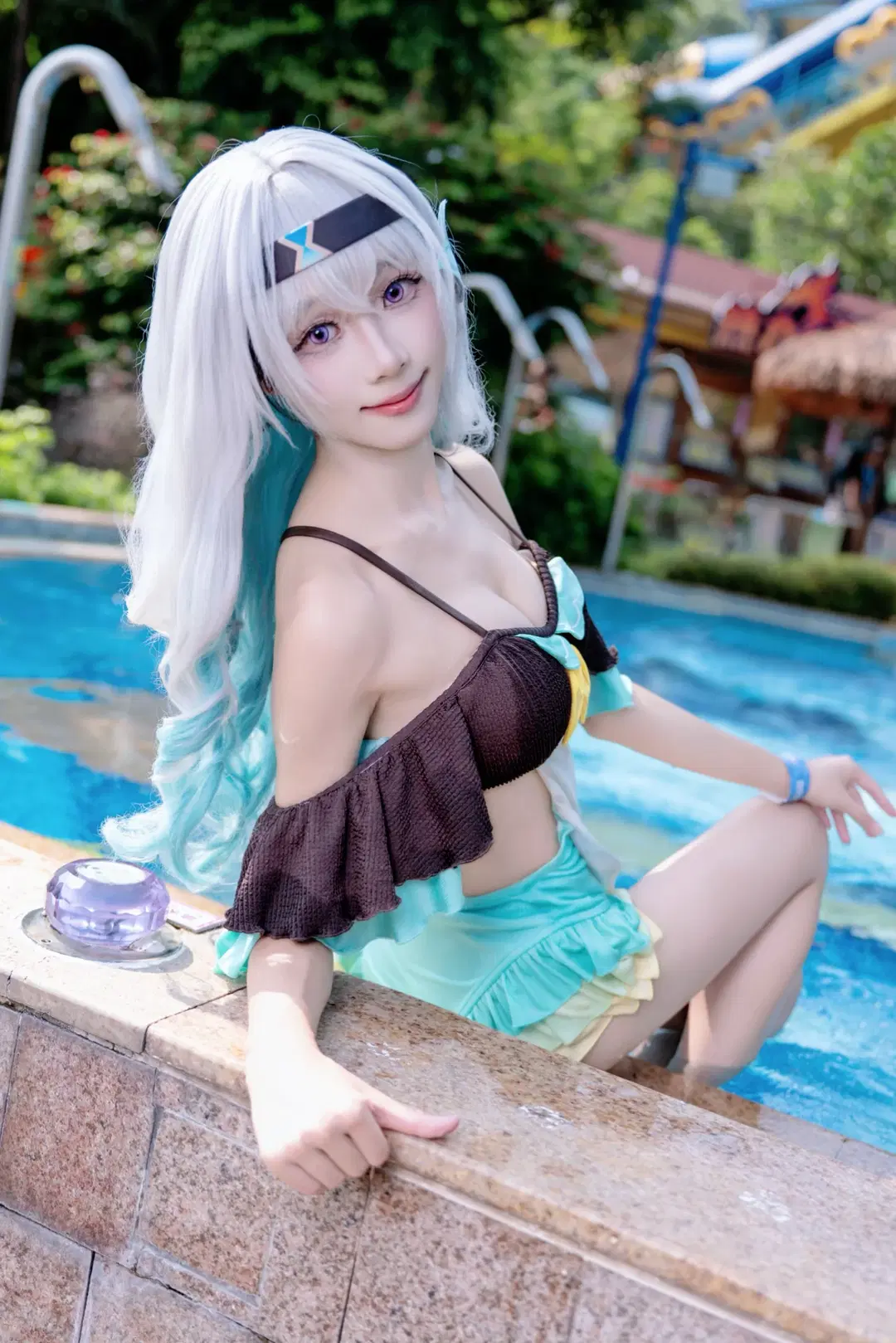 cosplay, Honkai: Star Rail, Firefly cosplay, Swimsuit cosplay, Chimelong Water Festival