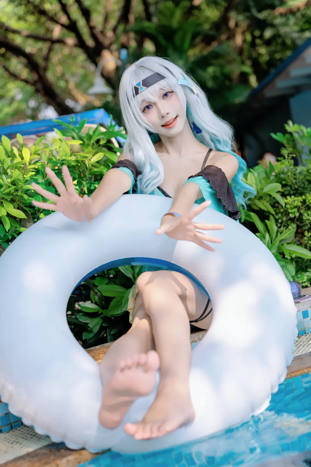 [Firefly cosplay] Summer Exclusive Firefly: Honkai: Star Rail Swimsuit Special Feature by Kirito君 - Image 5