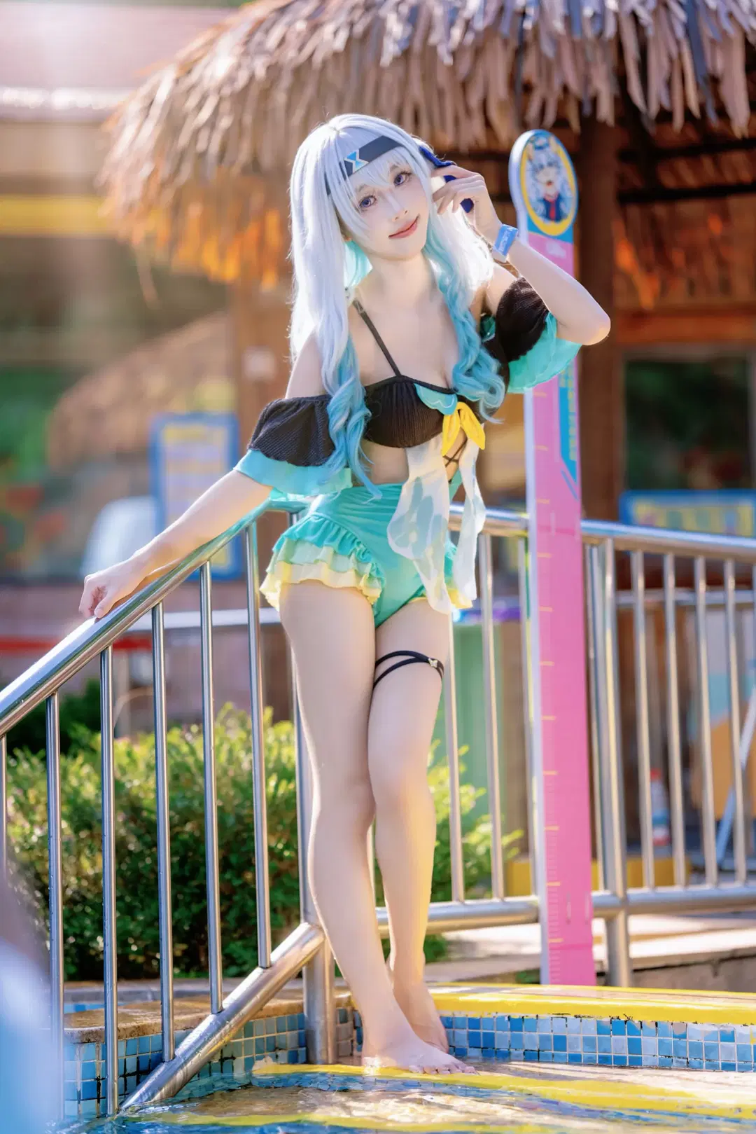 [Firefly cosplay] Summer Exclusive Firefly: Honkai: Star Rail Swimsuit Special Feature by Kirito君 - Image 8