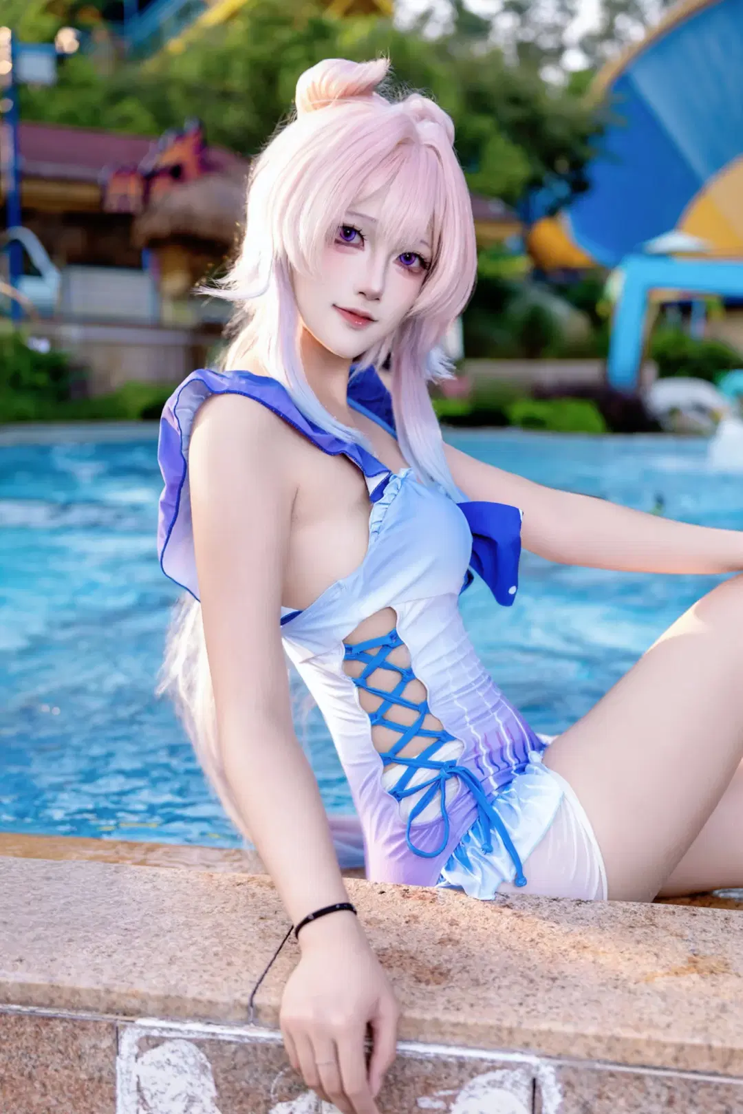 【珊瑚宫心海cos】原神的夏日清凉泳装，一起来玩水吧 - Kirito君 - 第3张
