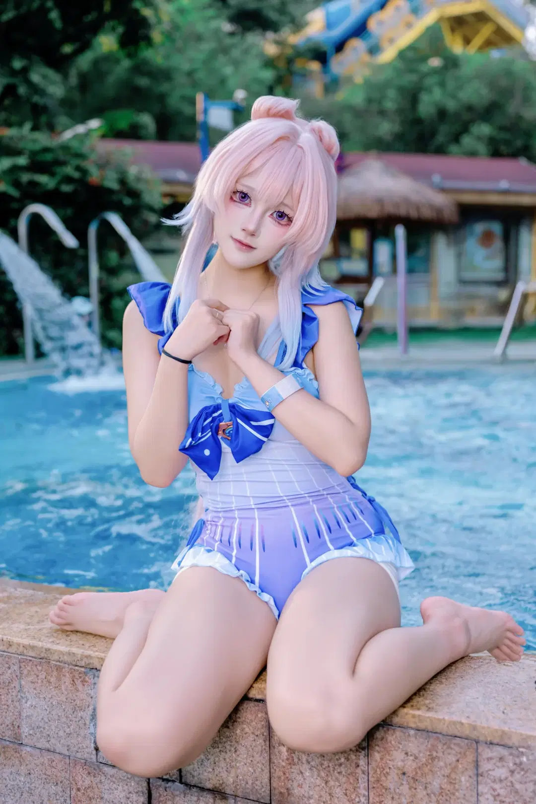 【珊瑚宫心海cos】原神的夏日清凉泳装，一起来玩水吧 - Kirito君 - 第4张