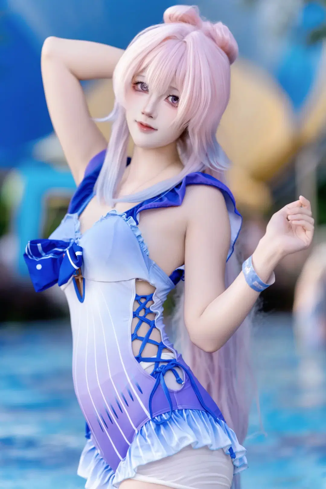 【珊瑚宫心海cos】原神的夏日清凉泳装，一起来玩水吧 - Kirito君 - 第5张