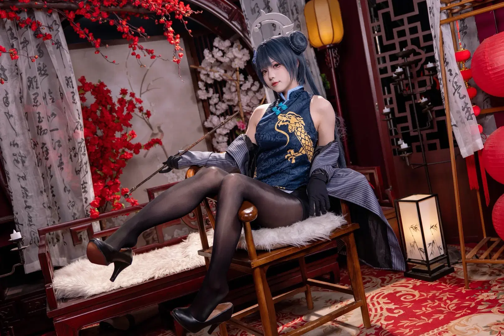 [Red-Black Gothic Lolita Cosplay] My Favorite Photo Set Before Heading to Guangzhou CICF by Kirito君 - Image 16