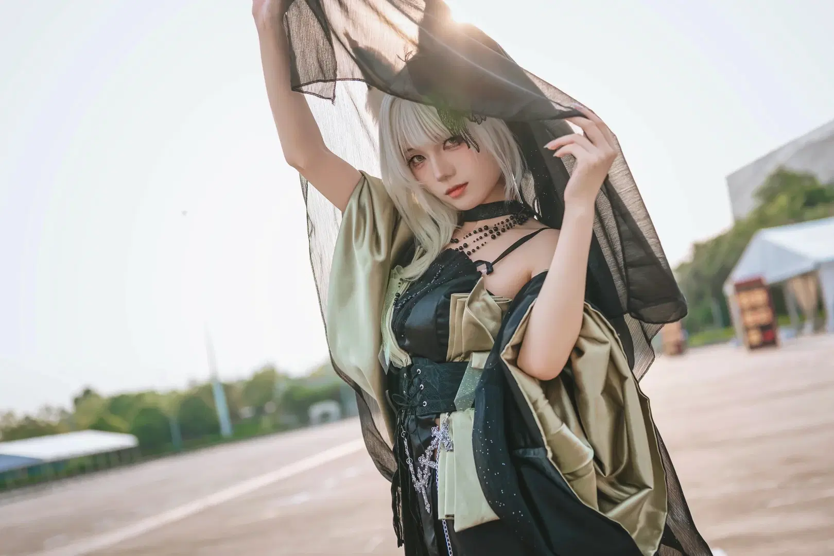 [Red-Black Gothic Lolita Cosplay] My Favorite Photo Set Before Heading to Guangzhou CICF by Kirito君 - Image 3