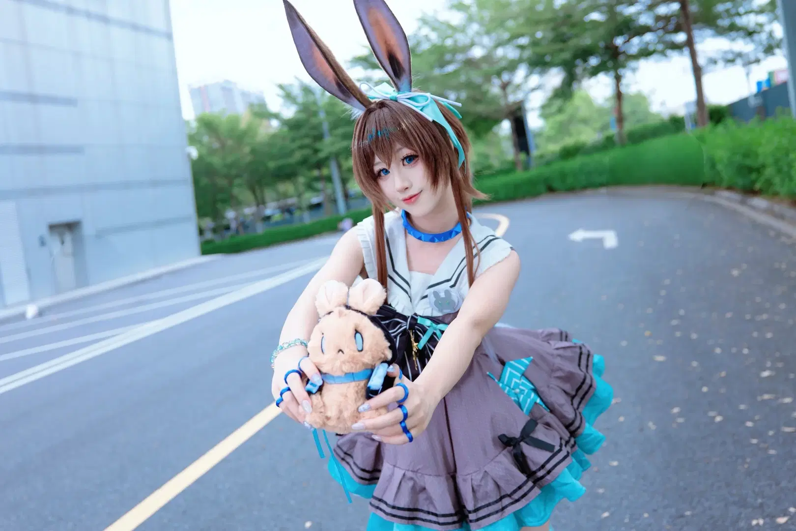 二次元, 明日方舟, 阿米娅cos, cosplay摄影, cpg08漫展