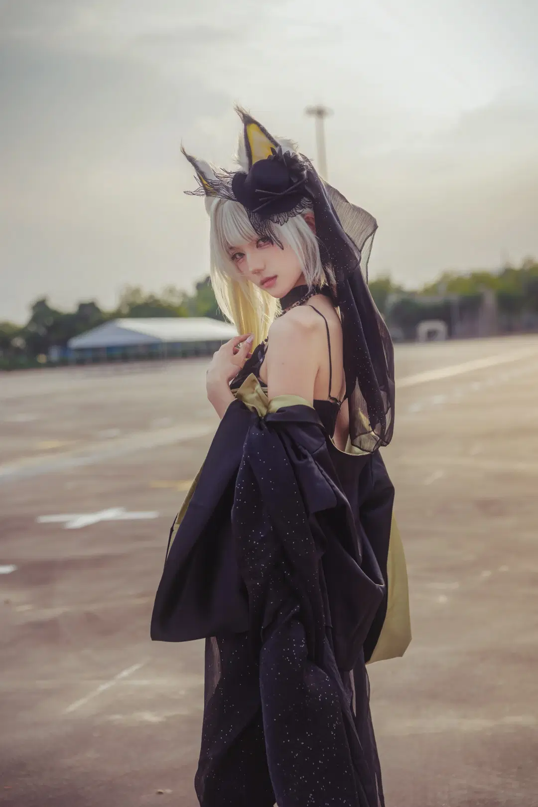 【ケルシー コスプレ】アークナイツ、黒いヴェールと光影の邂逅 - Kirito君 - 6枚目