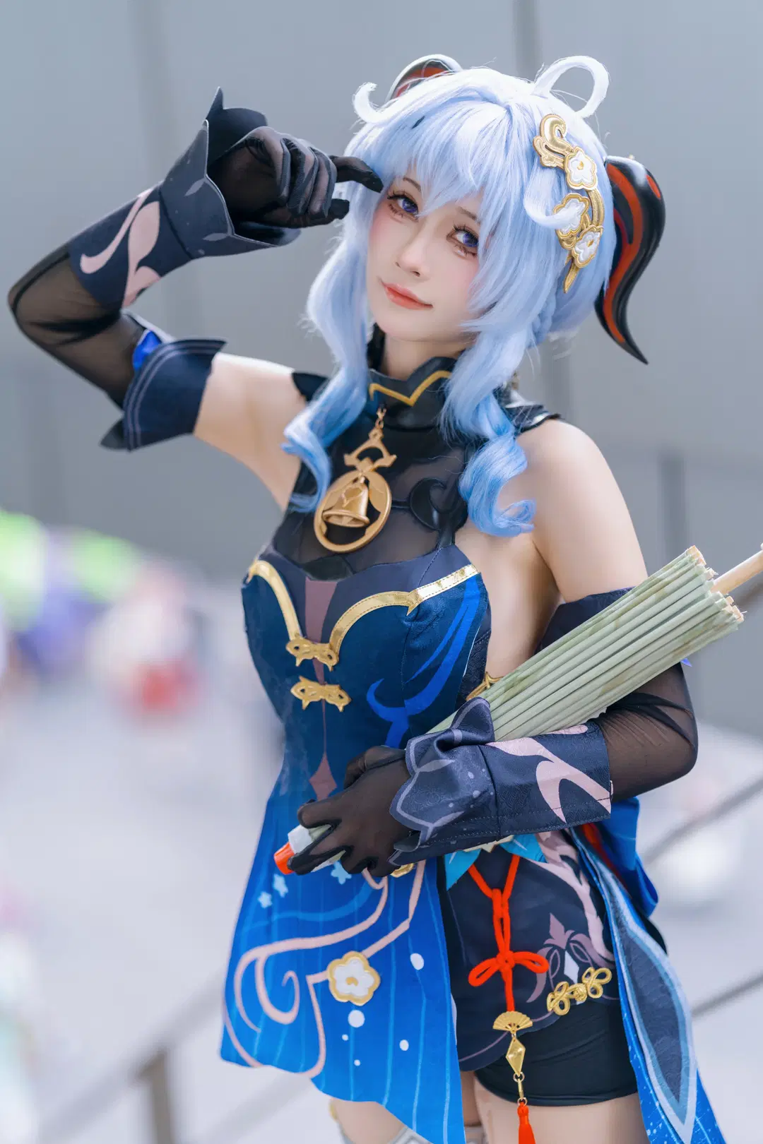 二次元, 原神, 甘雨 コスプレ, イベント写真, 甘雨 海灯祭