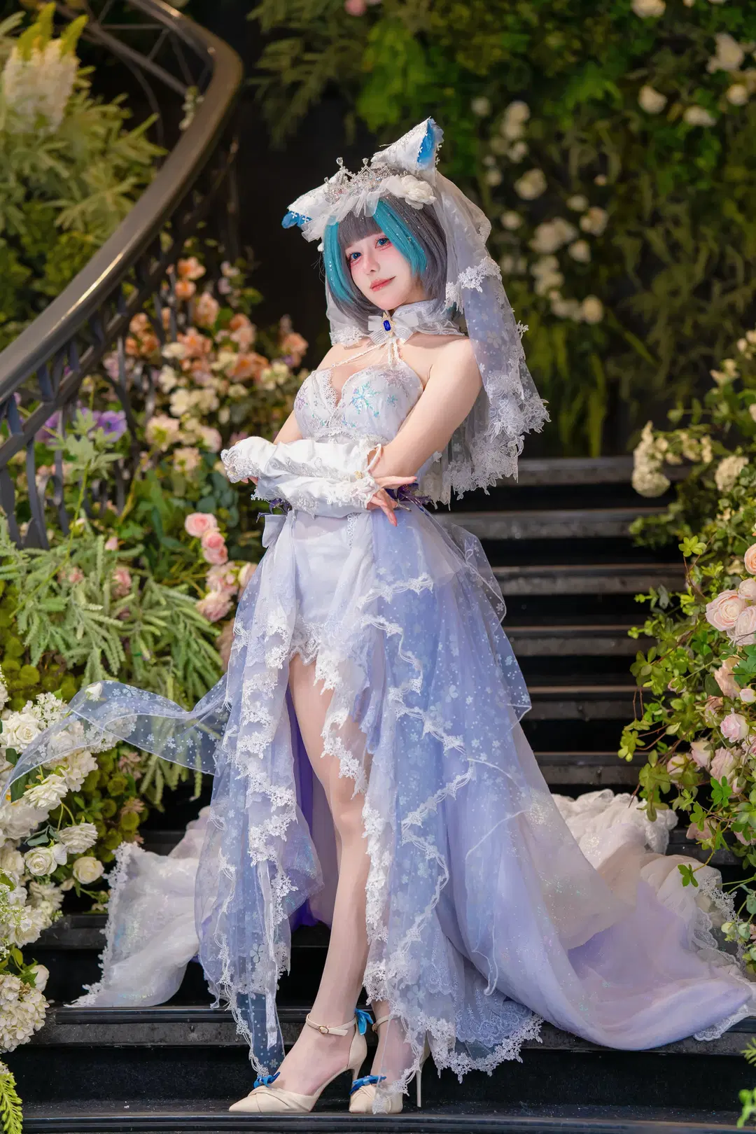 【Cheshire Cosplay】Azur Lane Stunning Bridal Romance Frozen in Time by Kirito君 - Image 2