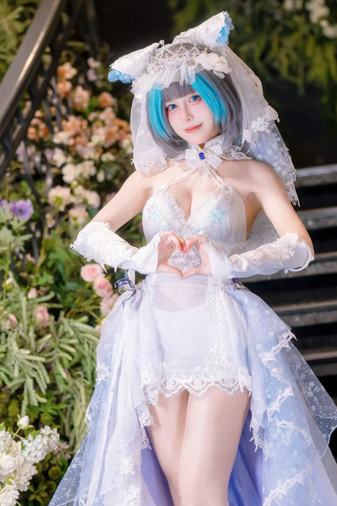 【Cheshire Cosplay】Azur Lane Stunning Bridal Romance Frozen in Time by Kirito君 - Image 3