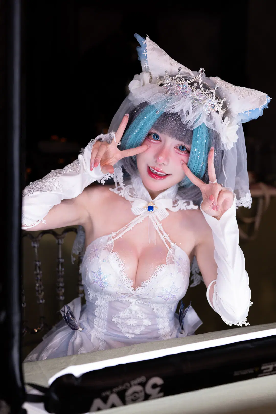 【Cheshire Cosplay】Azur Lane Stunning Bridal Romance Frozen in Time by Kirito君 - Image 6