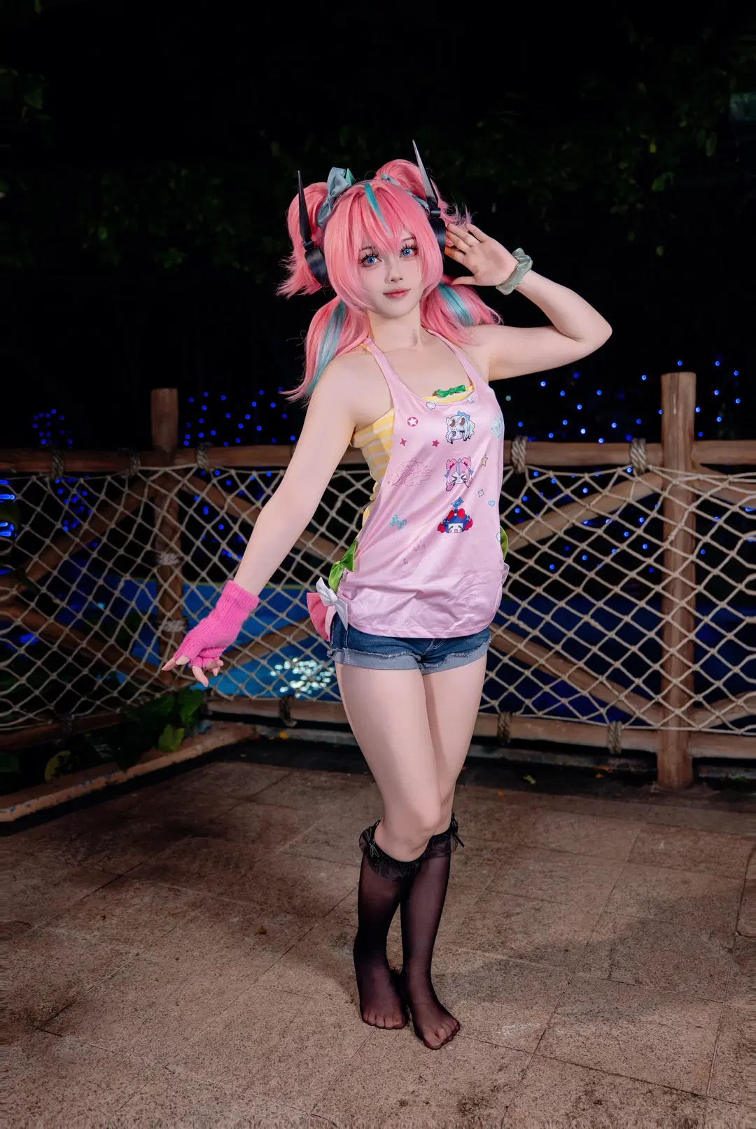 【愛芮cos】絕區零肯德基聯動Ver. 粉色雙馬尾的妄想天使降臨 - Kirito君 - 第2張