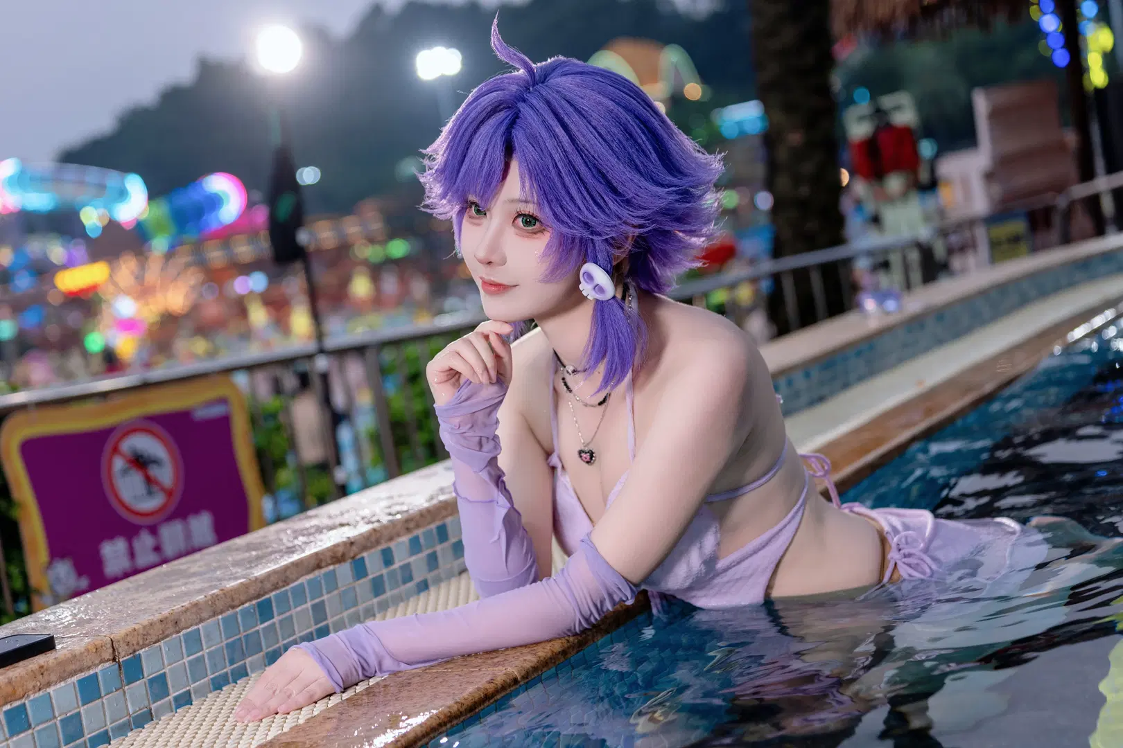 『夢幻西遊』水着コスプレ ウォーターパークで紡ぐ爽快な夏の思い出 - Kirito君 - 10枚目