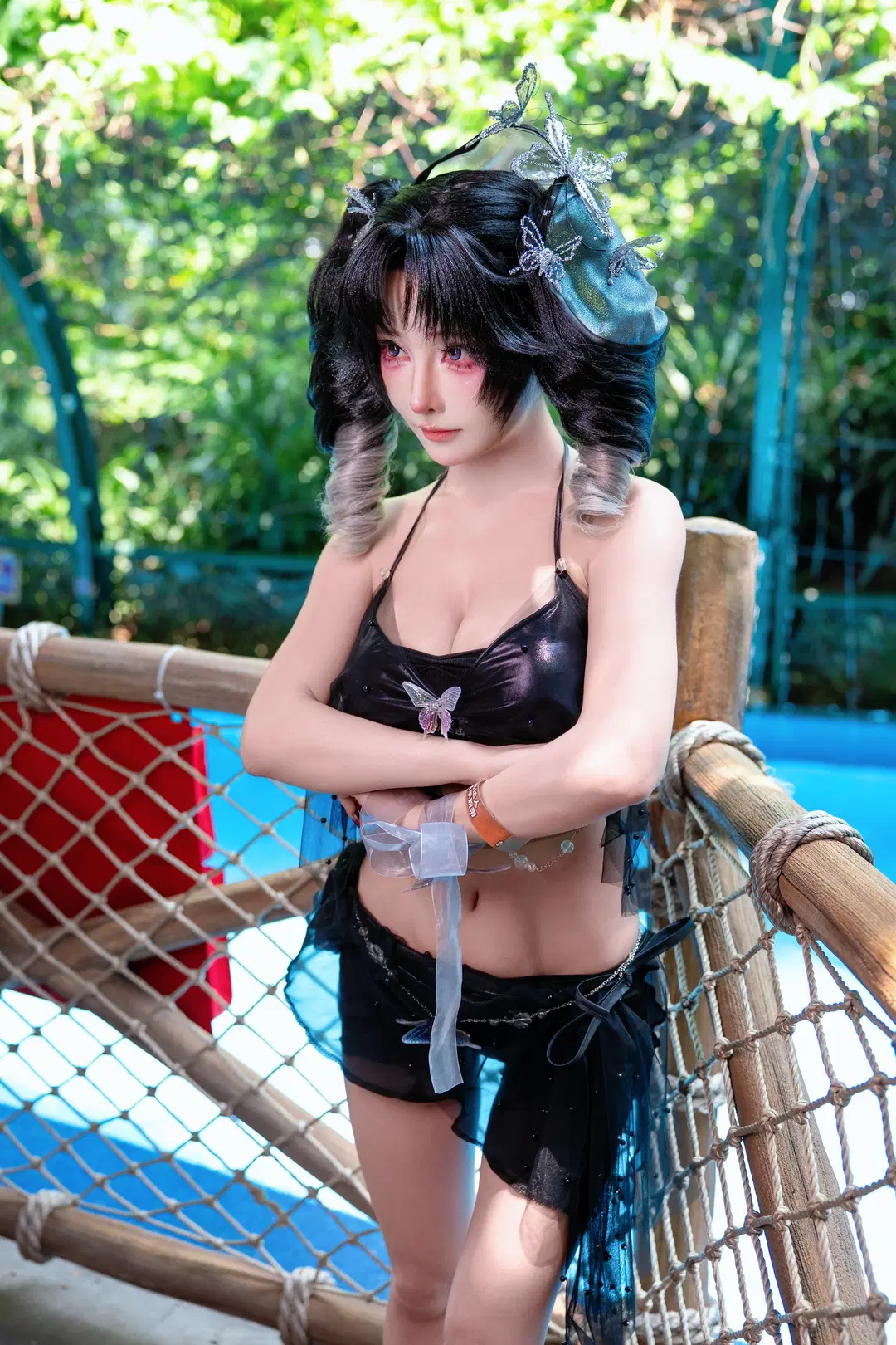 『夢幻西遊』水着コスプレ ウォーターパークで紡ぐ爽快な夏の思い出 - Kirito君 - 4枚目