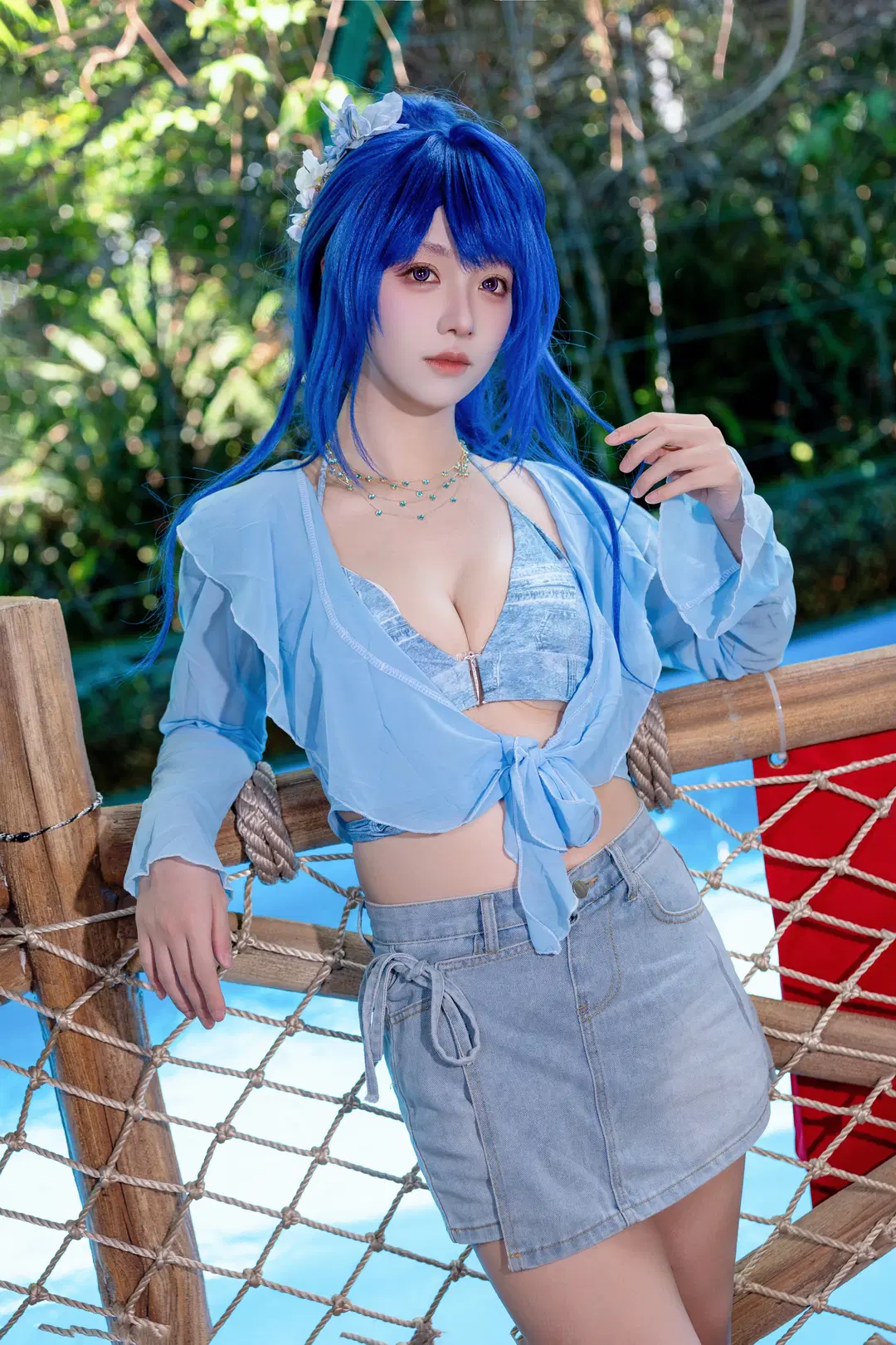 『夢幻西遊』水着コスプレ ウォーターパークで紡ぐ爽快な夏の思い出 - Kirito君 - 5枚目