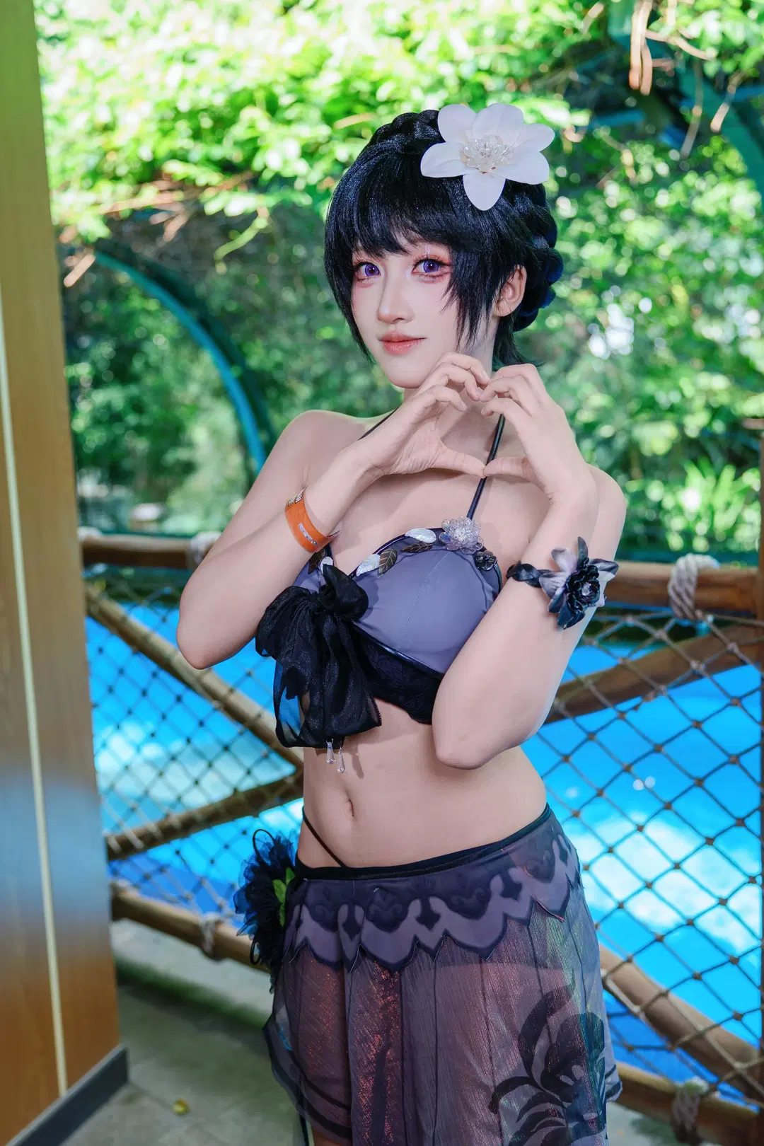 『夢幻西遊』水着コスプレ ウォーターパークで紡ぐ爽快な夏の思い出 - Kirito君 - 6枚目