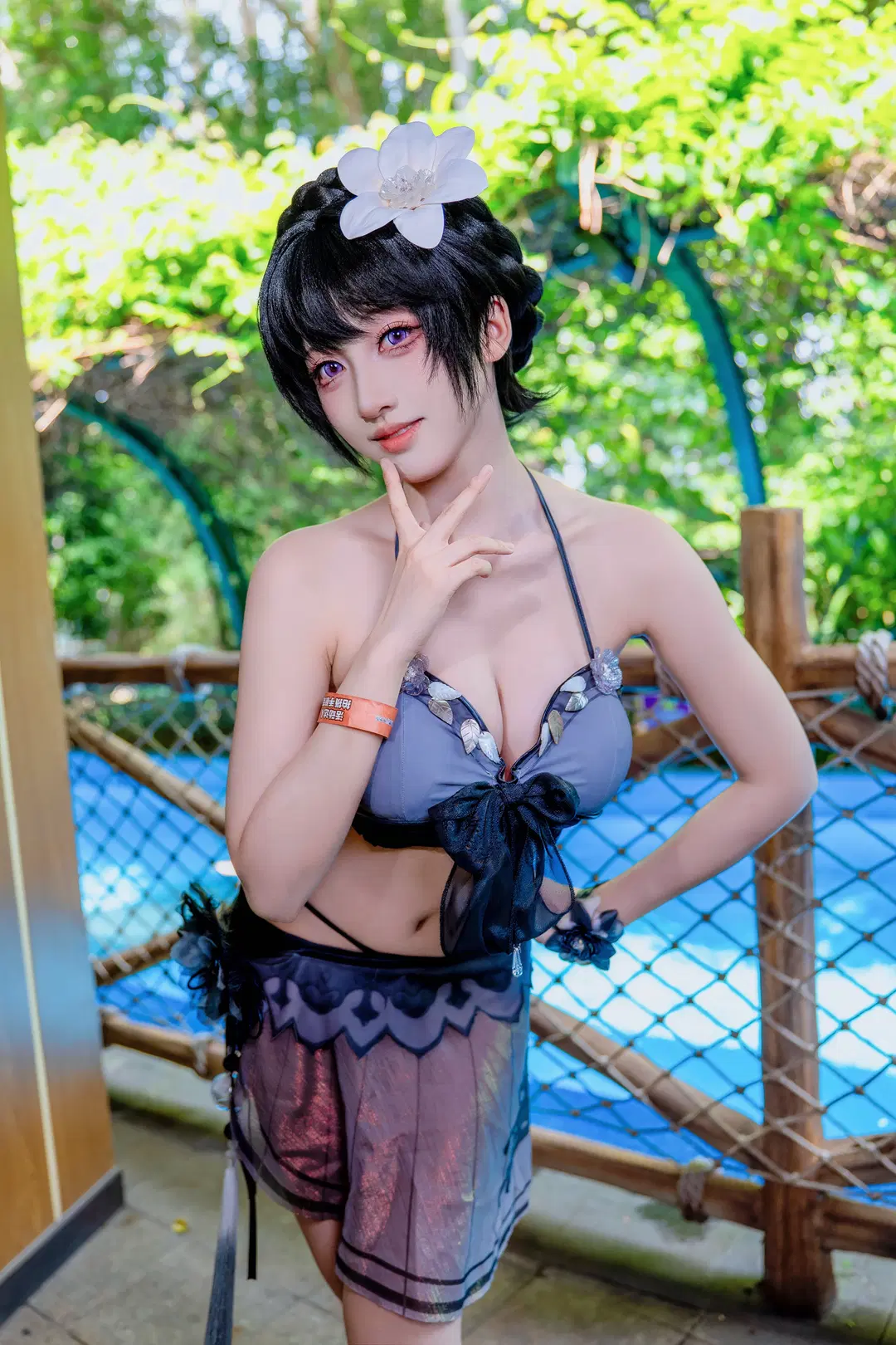 『夢幻西遊』水着コスプレ ウォーターパークで紡ぐ爽快な夏の思い出 - Kirito君 - 7枚目