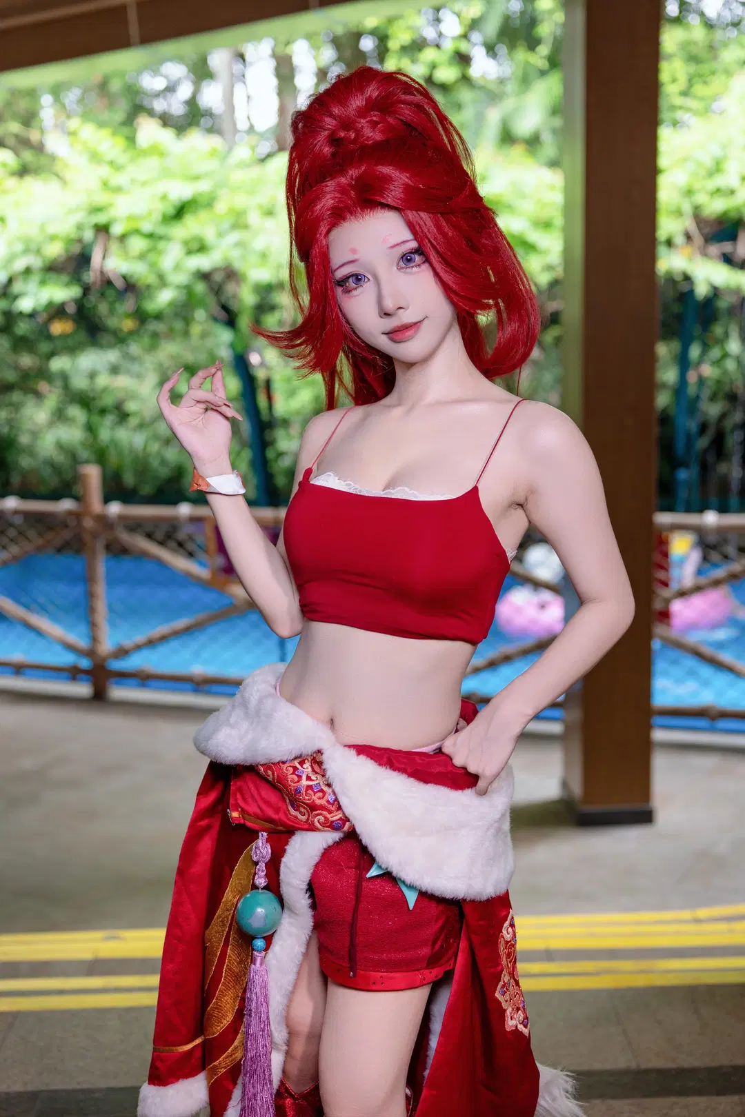『夢幻西遊』水着コスプレ ウォーターパークで紡ぐ爽快な夏の思い出 - Kirito君 - 8枚目