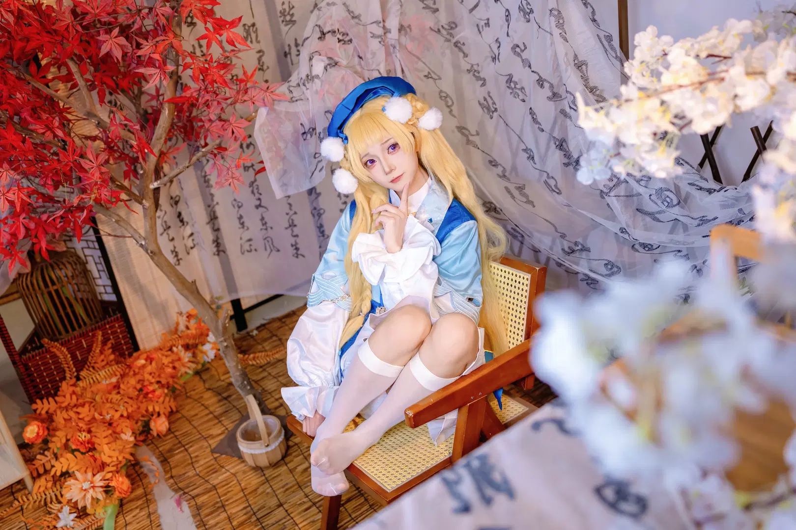 【菲比cos】鸣潮绮梦幻影中的蓝白幻想 - Kirito君 - 第5张