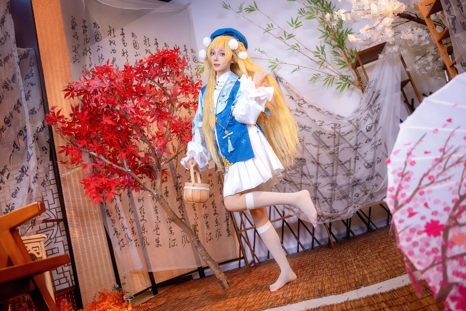 【菲比cos】鸣潮绮梦幻影中的蓝白幻想 - Kirito君 - 第8张