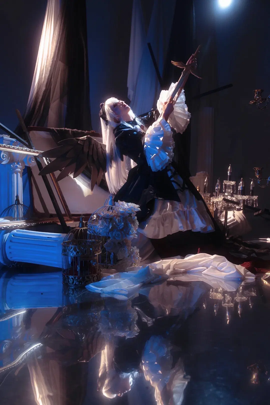 【Mercury Lampe cosplay】Rozen Maiden: Dark Gothic Photoshoot by sakura雨尘酱 - Image 10