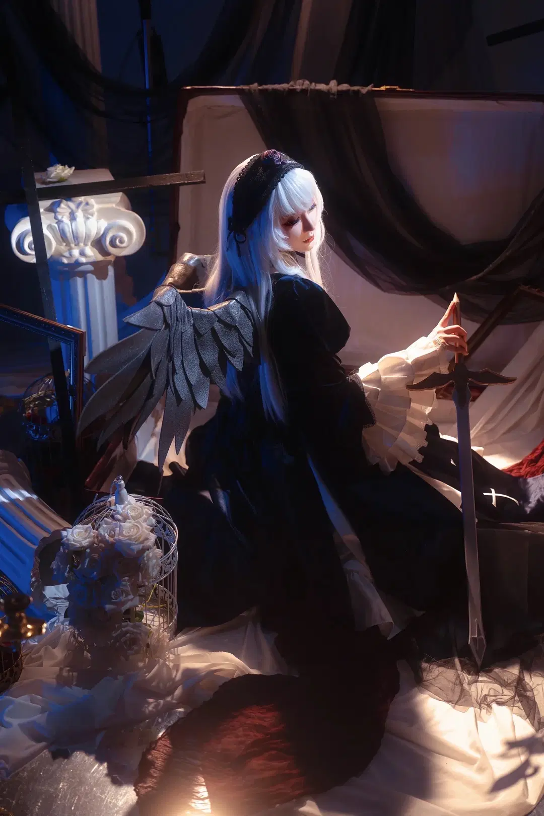 【Mercury Lampe cosplay】Rozen Maiden: Dark Gothic Photoshoot by sakura雨尘酱 - Image 11