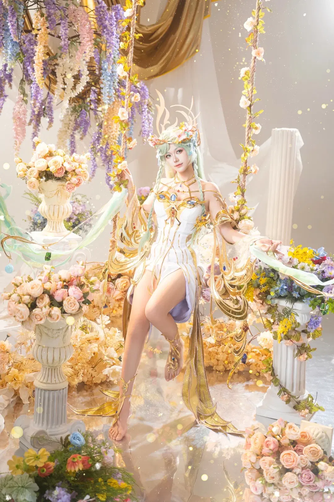 2D, Honor of Kings, Diaochan cosplay, Cosplay photography, Fragrant Dream of Blossoms