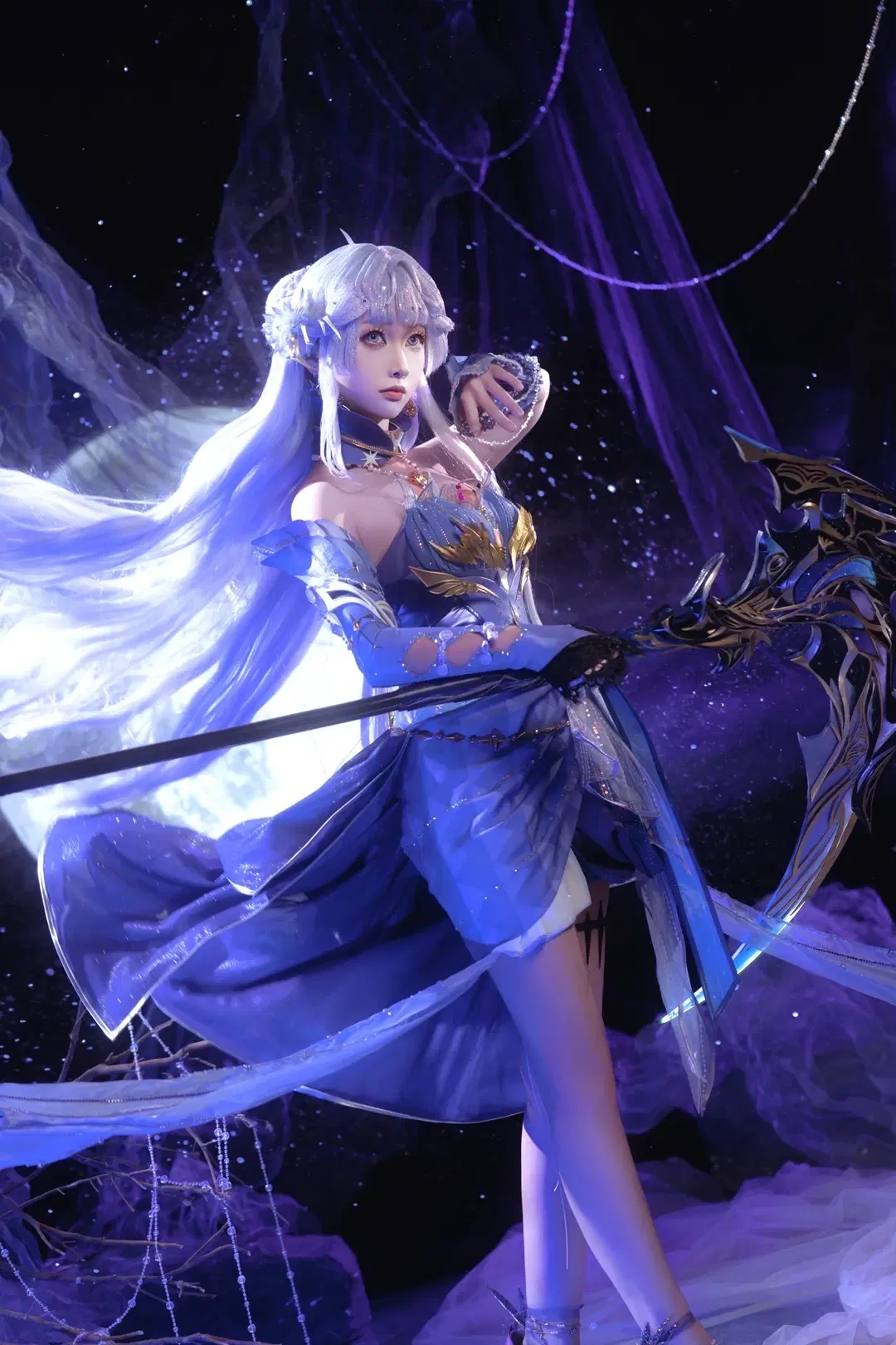 【圣采儿cos】神印王座轮回圣女暗夜降临 - sakura雨尘酱 - 第3张