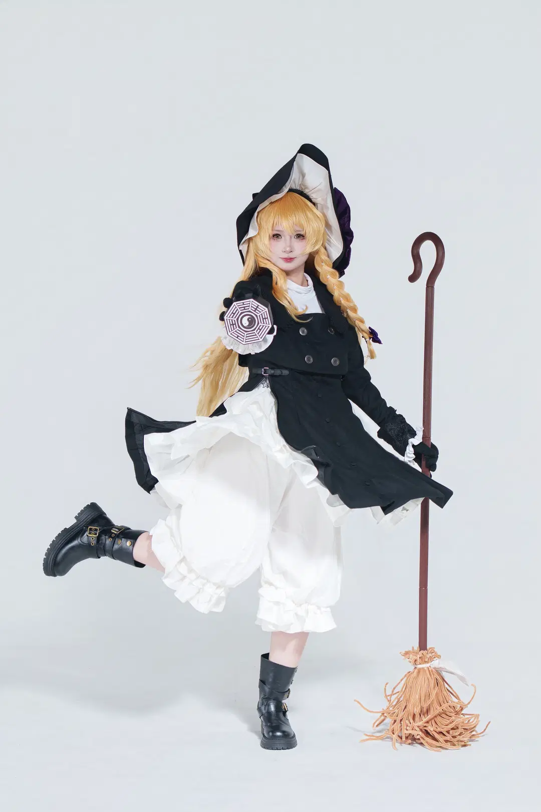 二次元摄影, 东方project, 雾雨魔理沙cos, cosplay正片, 魔法使cos