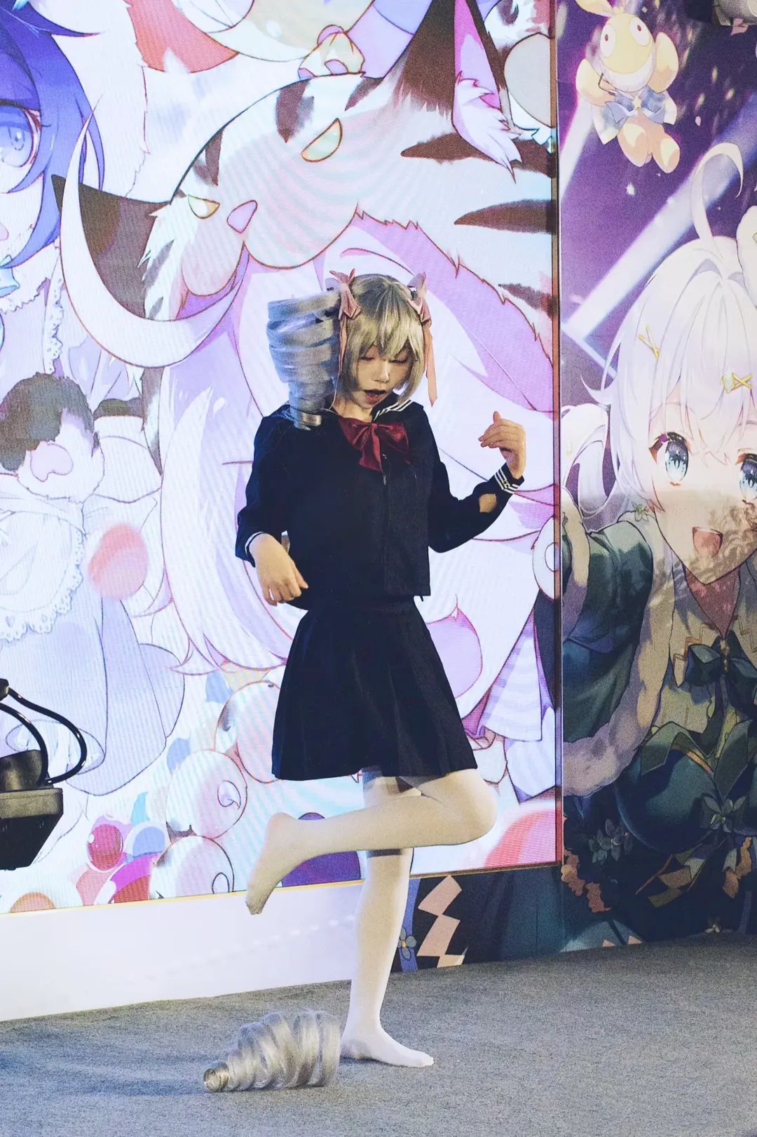 漫展, 白丝, 布洛妮娅cos, 水手服, 崩坏学园2 - 第4张