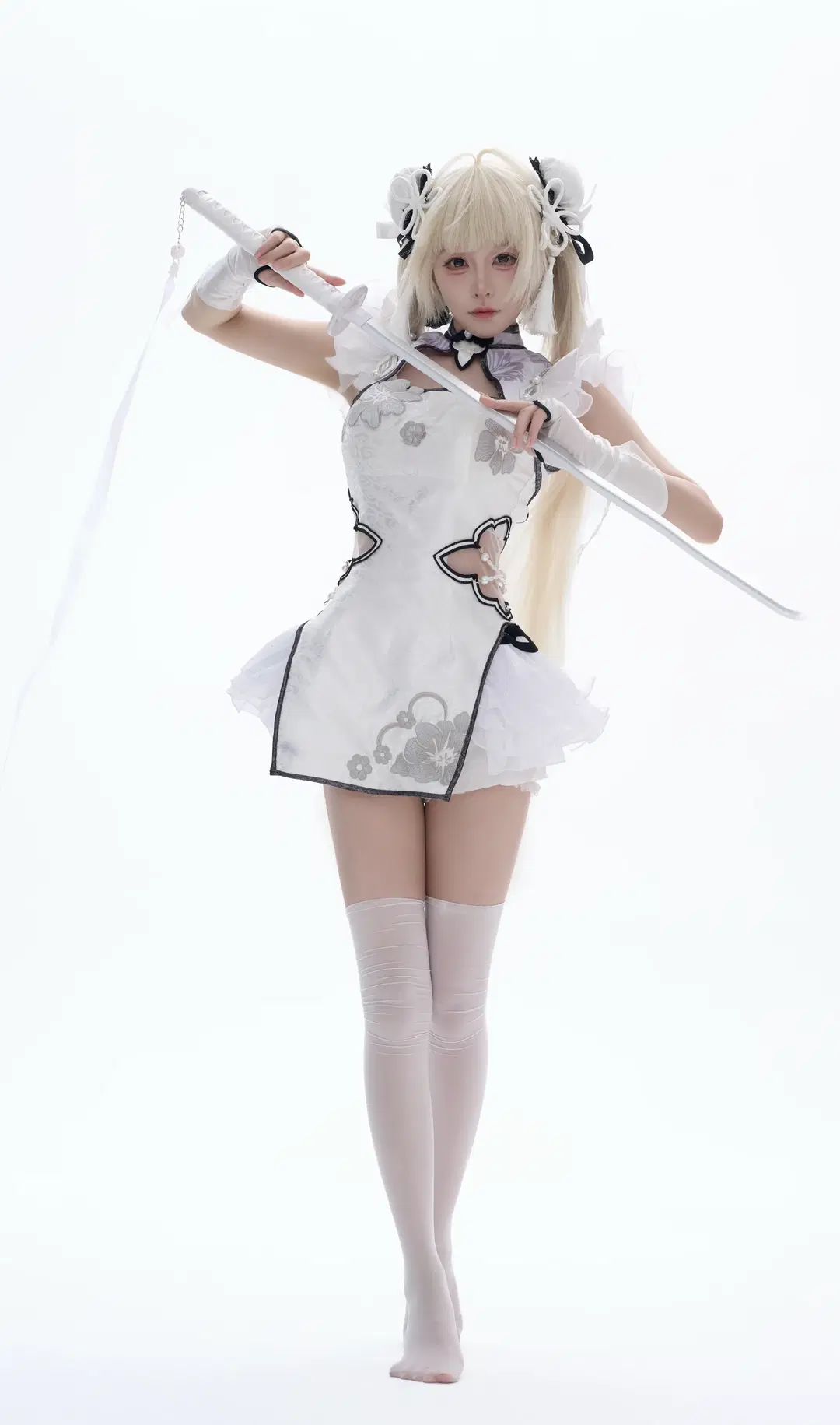 [Yin Ziping cosplay] Chalcedony ice core: Capturing Texture and Dynamic Action in this Look by 是橘子啊i - Image 6