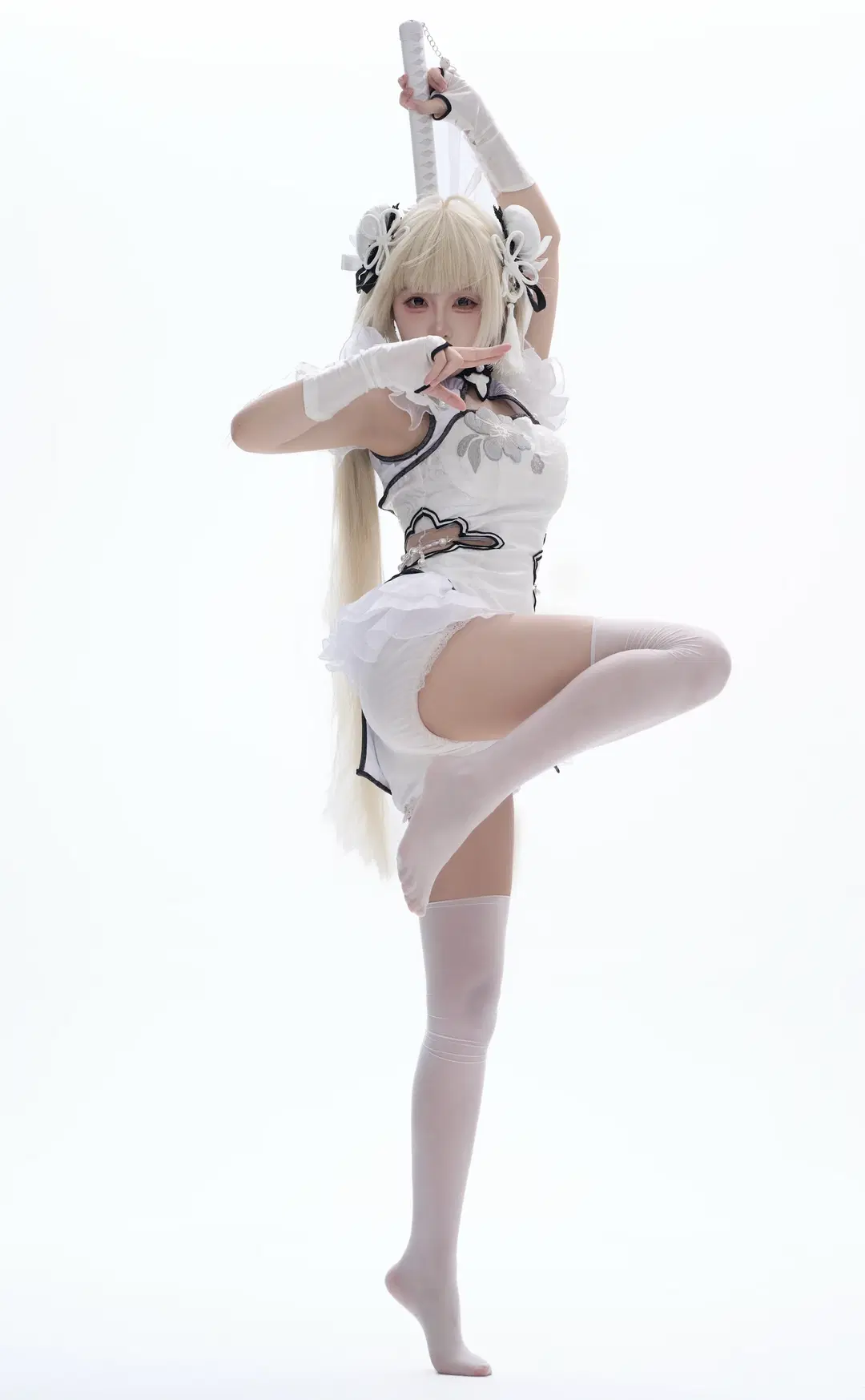 [Yin Ziping cosplay] Chalcedony ice core: Capturing Texture and Dynamic Action in this Look by 是橘子啊i - Image 8