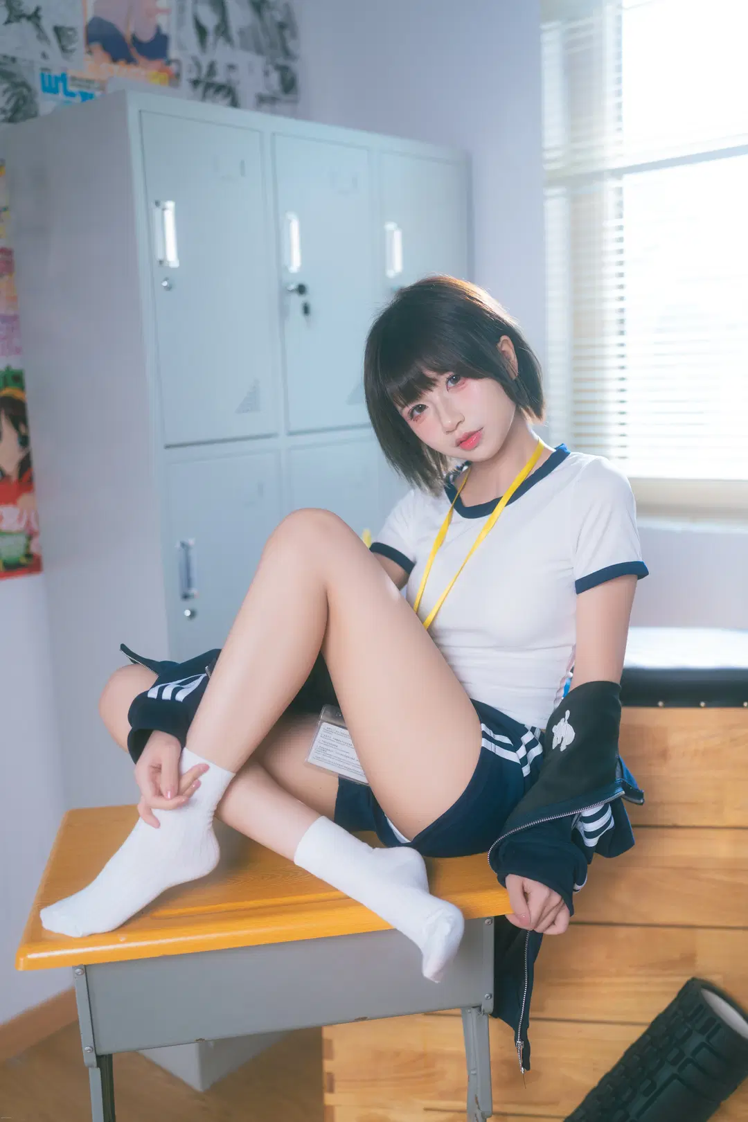 少女写真, 校园风, 运动风, 体操服, 日系写真
