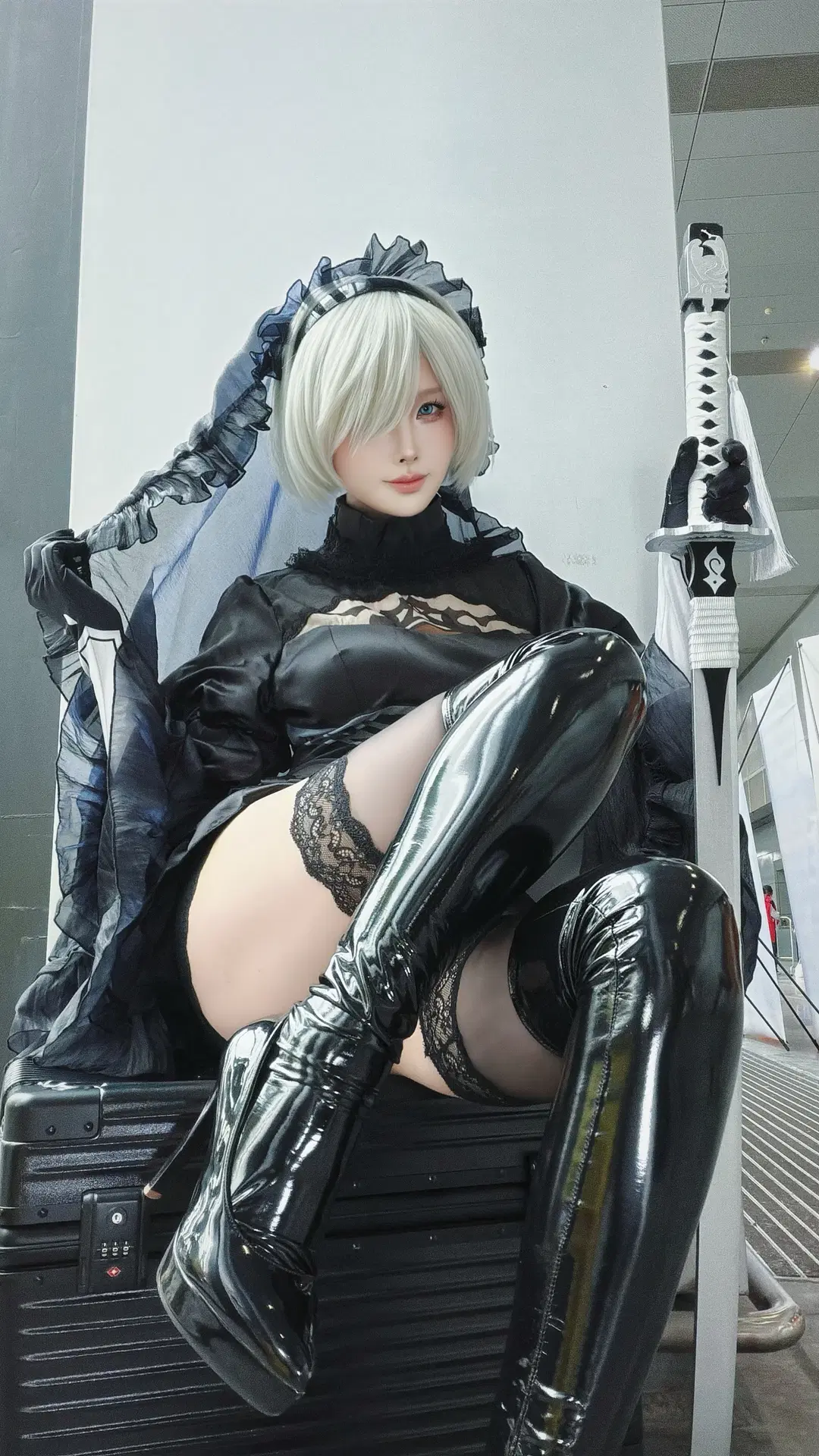 萤火虫漫展, 二次元看见计划, 2Bcos, 丝袜, 黑花嫁