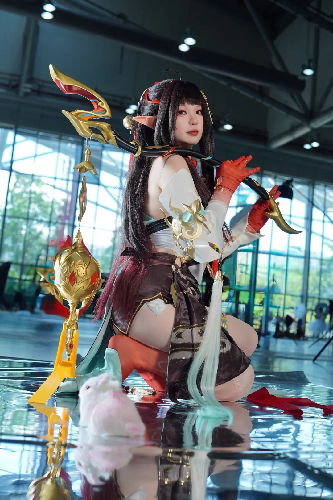 cosplay, 崩坏星穹铁道, 漫展, 灵砂cos, 渐变丝袜 - 第2张