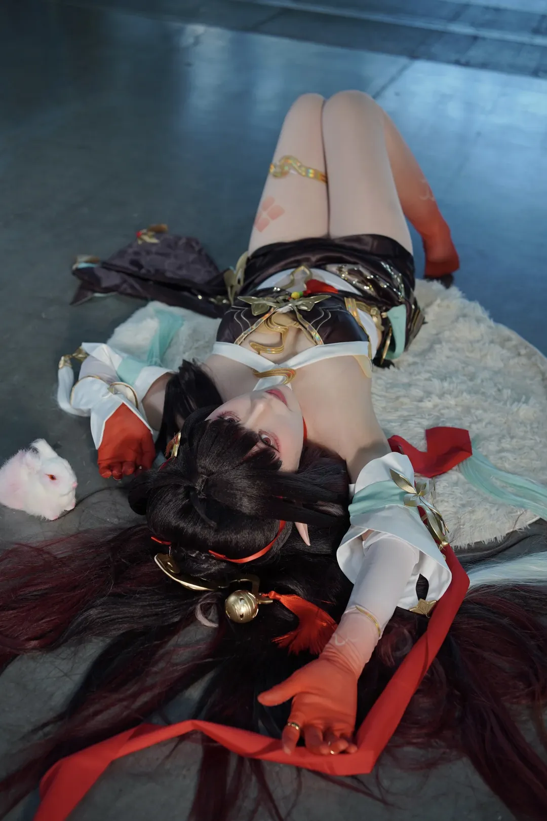 cosplay, 崩坏星穹铁道, 漫展, 灵砂cos, 渐变丝袜 - 第3张