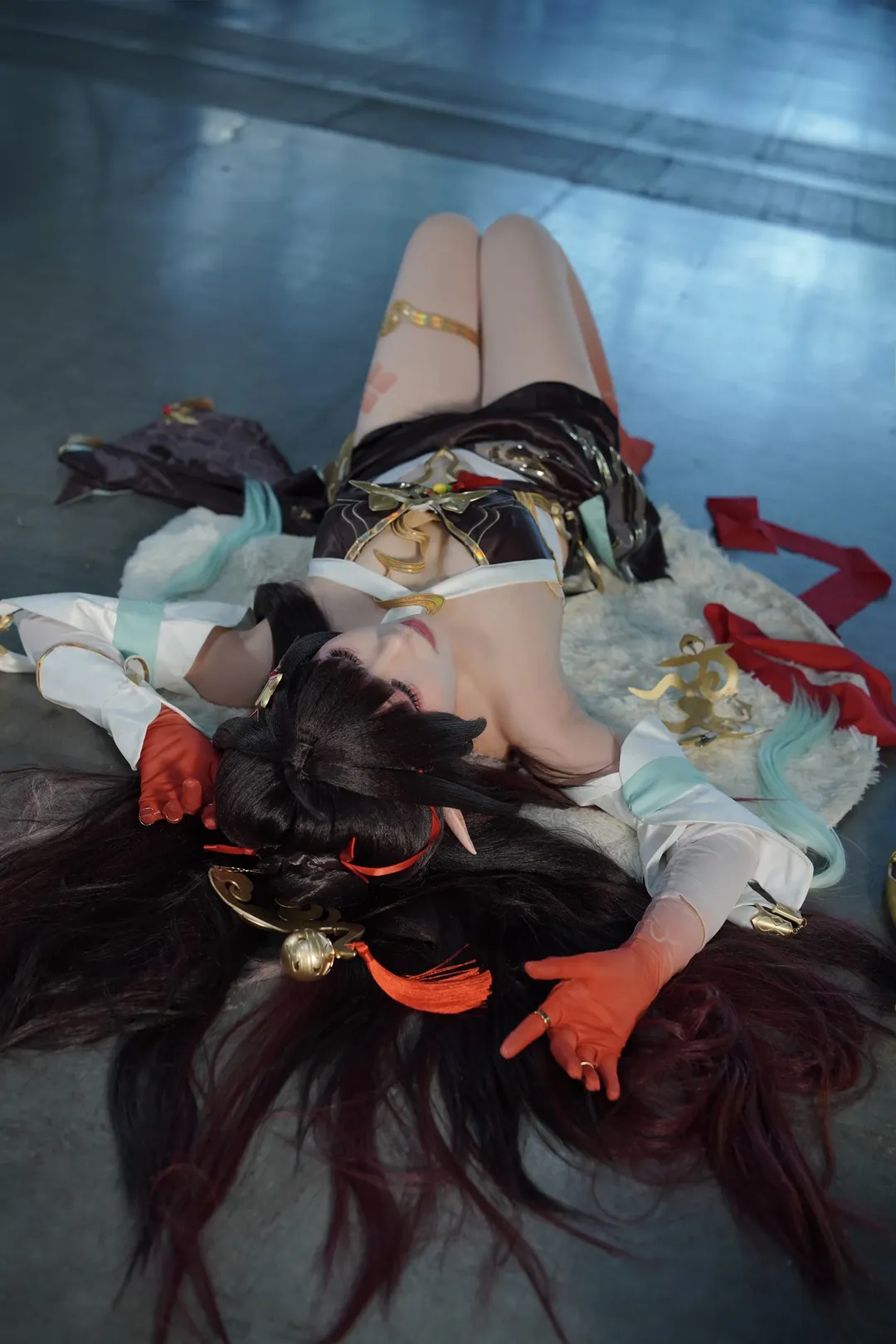 cosplay, 崩坏星穹铁道, 漫展, 灵砂cos, 渐变丝袜 - 第4张
